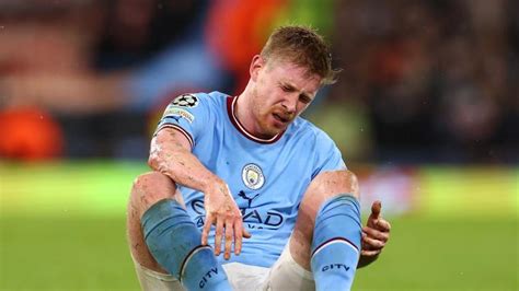 how long is kevin de bruyne injured for
